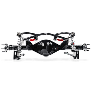 QA1 Four Link and Axle | 1970-1981 Chevrolet Camaro - Double Adjustable, 170 lb/in Spring, OE Width 9" Housing
