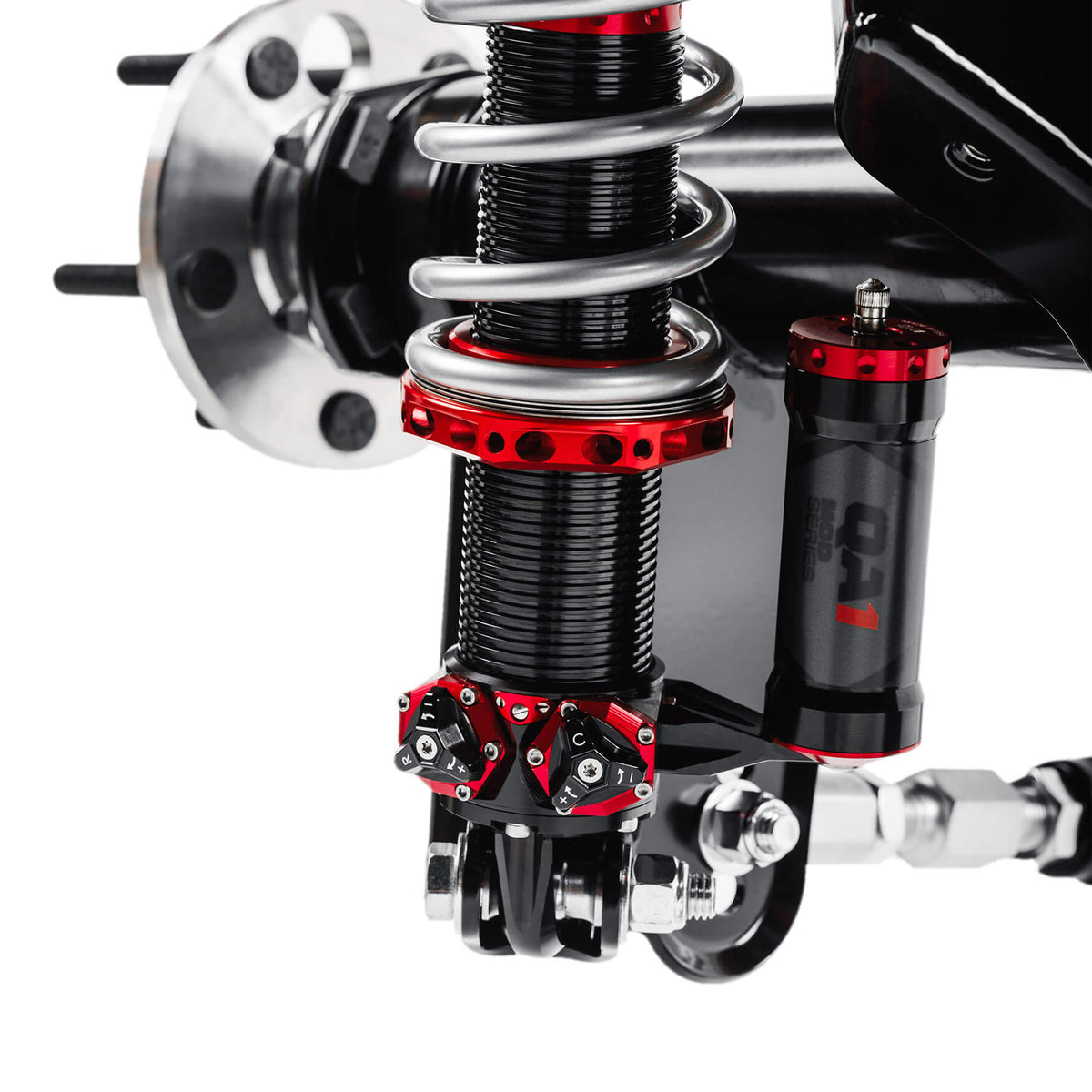 QA1 Four Link and Axle | 1970-1981 Chevrolet Camaro - MOD Series, 170 lb/in Spring, OE Width 9" Housing