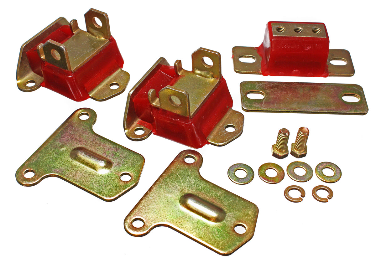 64-81 Chevrolet Models Energy Suspension Zinc Finish Motor And Transmission Mount