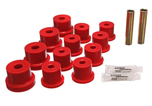 62-67 Chevrolet Nova Rear Energy Suspension Leaf Spring Bushing Set