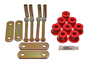 67-81 Chevrolet Camaro Energy Suspension Incl. Shackle Bushings / Hardware Heavy Duty Shackle Set