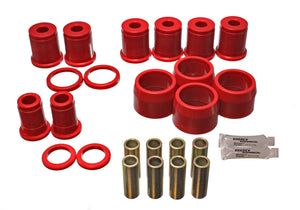 58-70 Chevrolet Bel Air/Biscayne/Caprice/Impala Rear Energy Suspension Must Reuse Existing Outer Metal Shells; w/2 Upper Control Arms Control Arm Bushing Set
