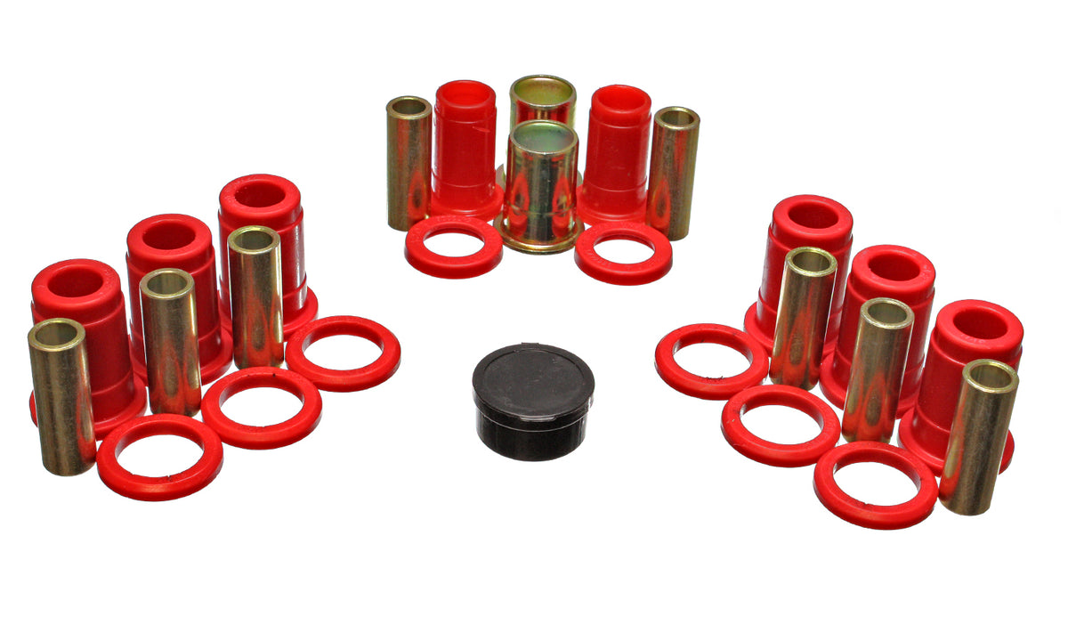 58-70 Chevrolet Bel Air/Biscayne/El Camino/Impala Rear Energy Suspension w / 2 Upper Control Arms Control Arm Bushing Set