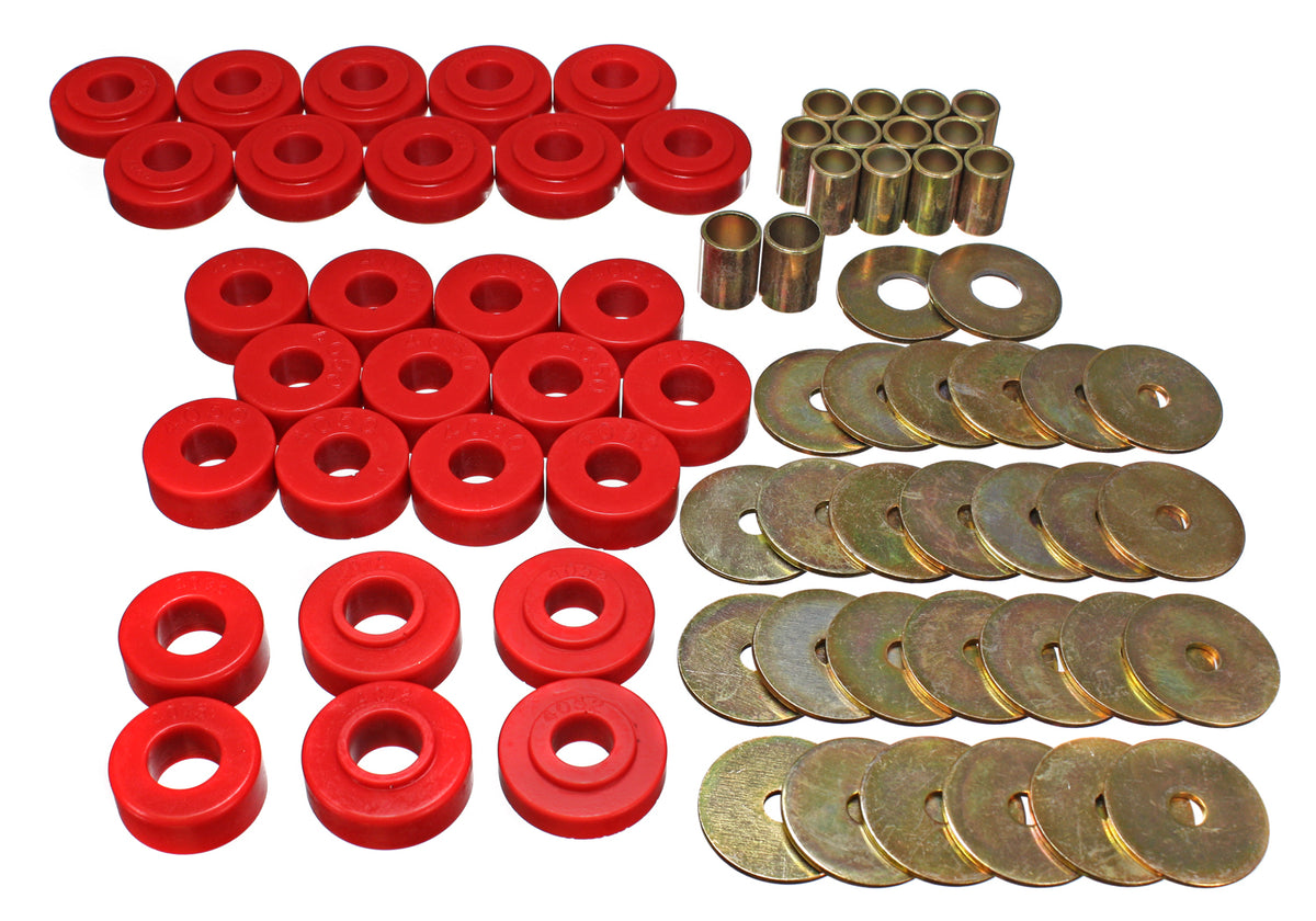 64-67 Chevrolet/Pontiac Models Energy Suspension Body Mount Set