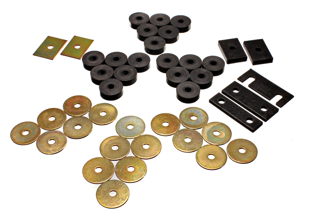 55-57 Chevrolet Bel Air Energy Suspension 3.4119 Body Mount Set
