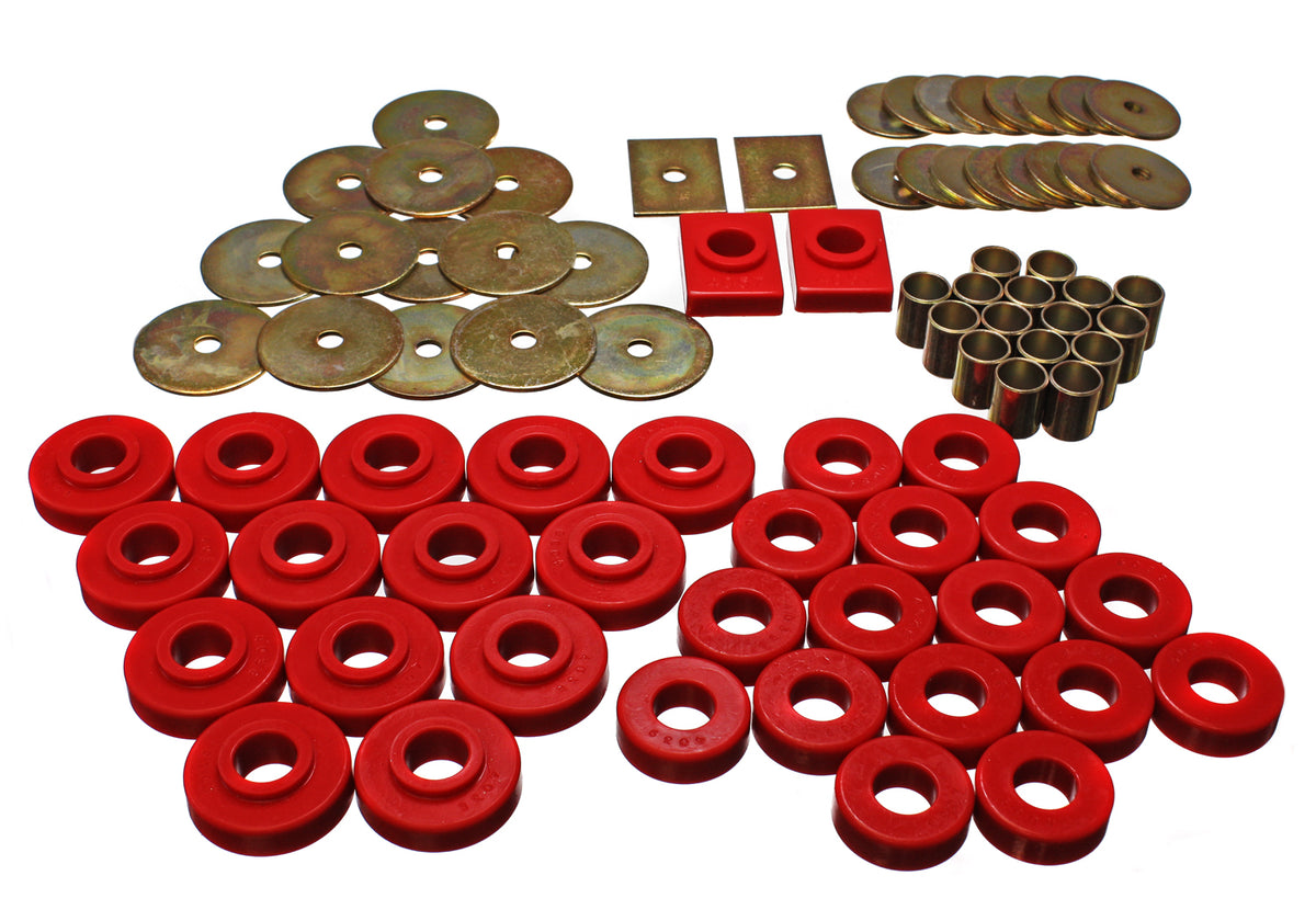 55-57 Chevrolet Bel Air Energy Suspension 3.4120 Body Mount Set