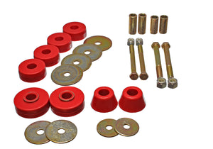 63-66 Chevrolet C10 Pickup Energy Suspension Body Cab Mount Set