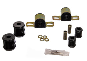 67-81 Chevrolet Camaro Rear Energy Suspension Red; 1 Bolt Clamp Style; Bar Dia. 0.75 in.; Performance Polyurethane Sway Bar Bushing Set