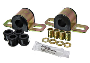 84-96 Chevrolet Corvette Rear Energy Suspension Red; Bar Dia. 19mm; Incl. Sway Bar End Links/New Brackets; Performance Polyurethane Sway Bar Bushing Set