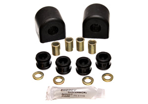 84-96 Chevrolet Corvette Rear Energy Suspension Red; Bar Dia. 24mm; Reuse Original Brackets; Performance Polyurethane Sway Bar Bushing Set
