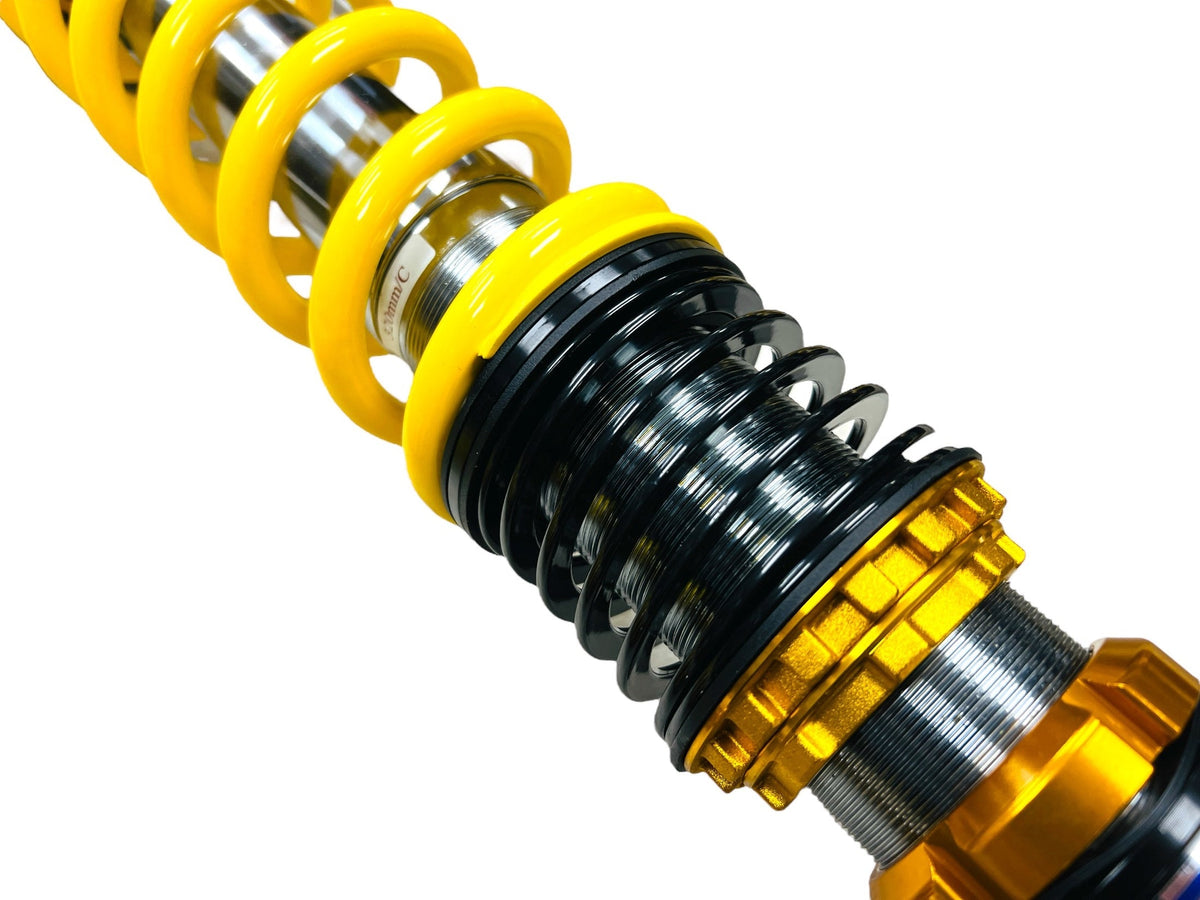 02-05 Honda Civic SI Yellow Speed Coilovers- Dynamic Pro Gravel
