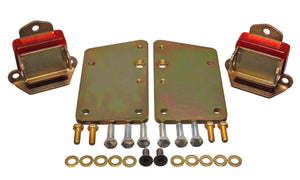 63-82 Chevrolet Models Energy Suspension Incl. PN 3.1114 Short And Wide Mount GM LS Series Motor Mount Conversion Kit