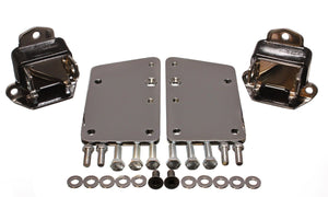 64-81 Chevrolet Models Energy Suspension Incl. PN 3.1118 Tall And Narrow Mount GM LS Series Motor Mount Conversion Kit