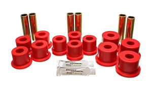 81-86 Chevrolet K20/K30 Rear Energy Suspension Leaf Spring Bushing Set