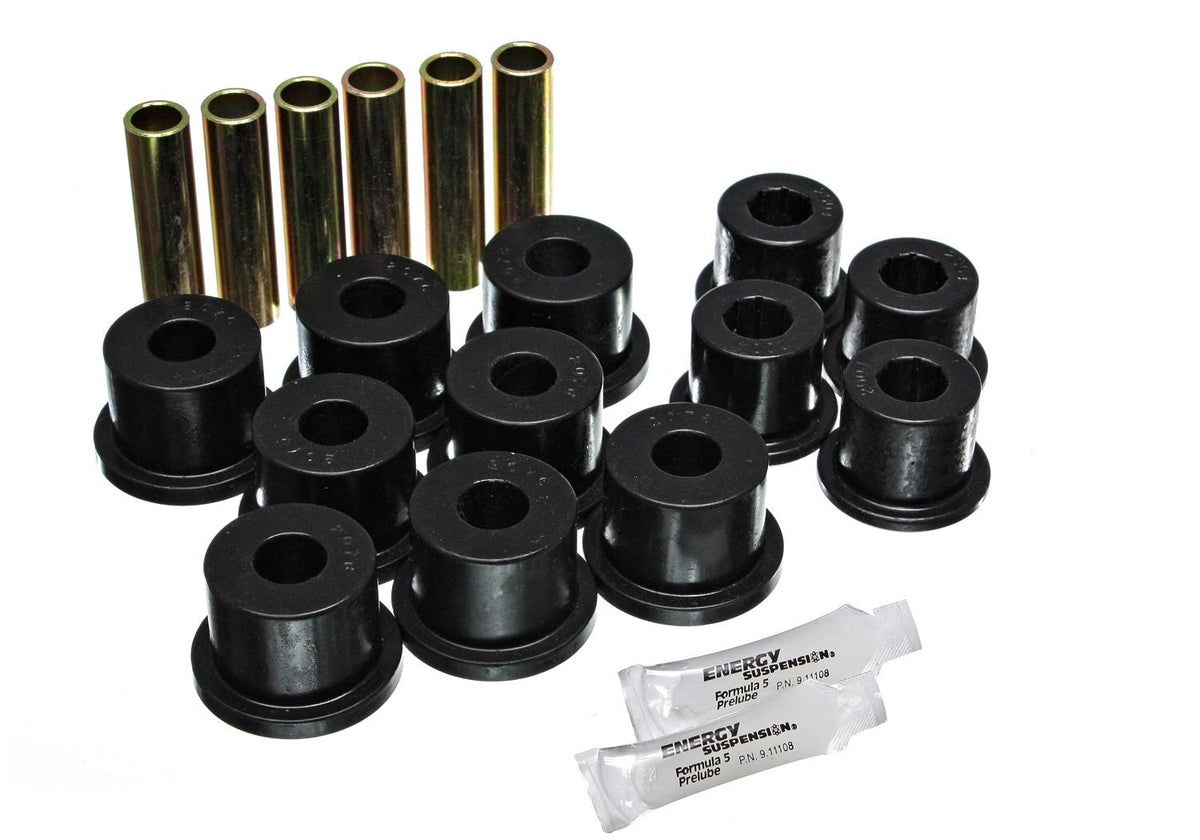 81-86 Chevrolet K30 Rear Energy Suspension w/1.5 in. OD Frame Shackle Leaf Spring Bushing Set