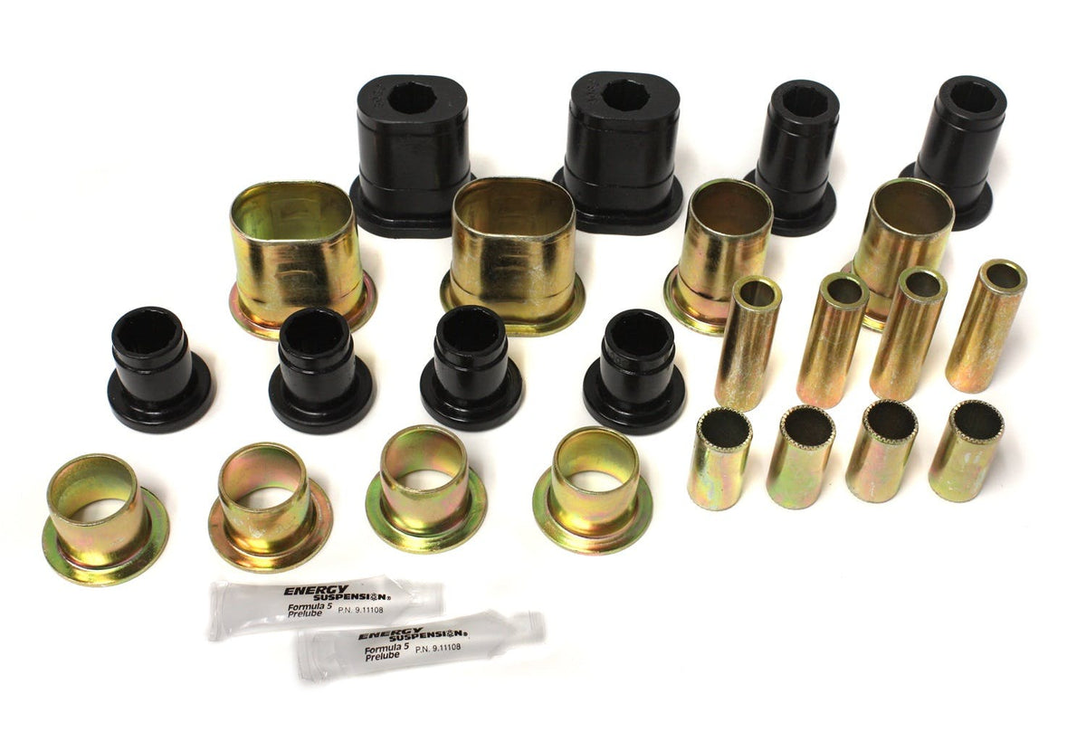 64-77 Buick/Chevrolet/Oldsmobile/Pontiac Models Front Energy Suspension w / Oval Lower Bushing Control Arm Bushing Set