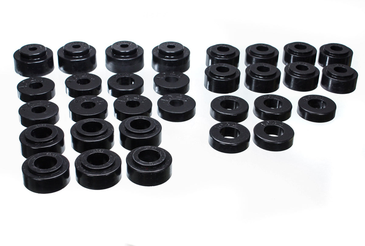 64-72 Chevrolet Chevelle Energy Suspension w / Radiator Support Bushings Body Mount Set