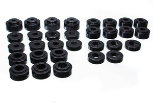 64-72 Chevrolet Chevelle Energy Suspension w / Radiator Support Bushings Body Mount Set