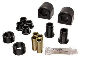 84-96 Chevrolet Corvette Front Energy Suspension Red; Incl. End Link Bushings; Bar Dia. 30mm; Performance Polyurethane Sway Bar Bushing Set
