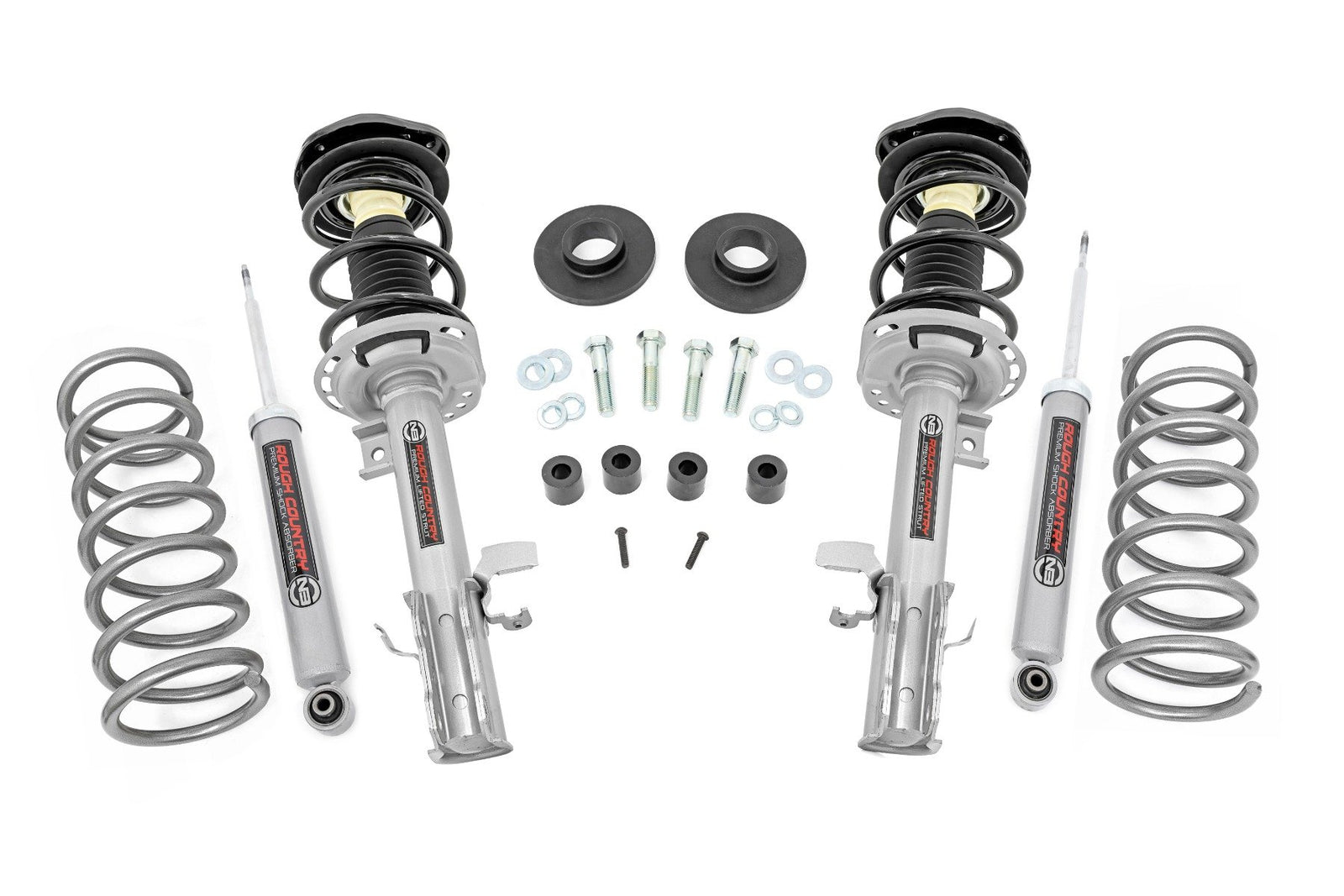 22-26 Ford Maverick 4WD 2 Inch Lift Strut Kit - Rough Country