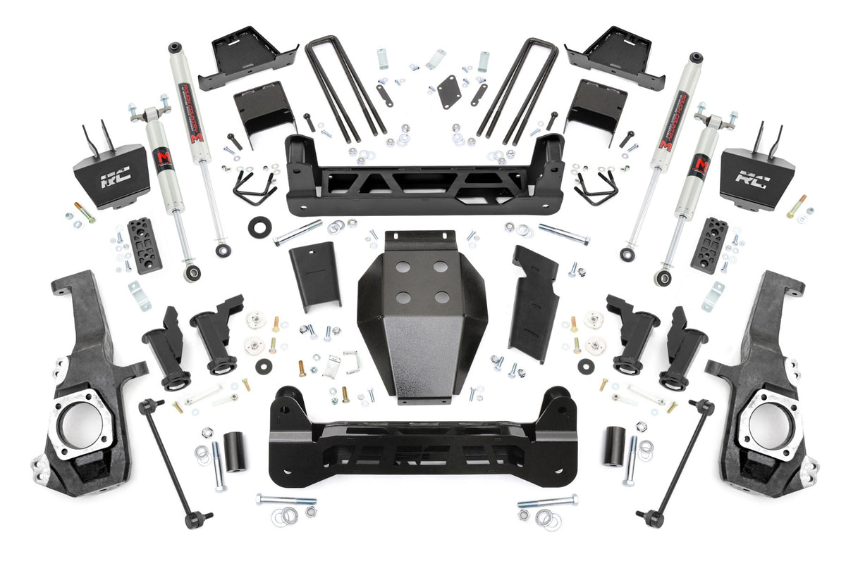 20-26 Chevy/GMC 2500HD/3500HD 7 Inch Lift Kit | Torsion Drop - Rough Country