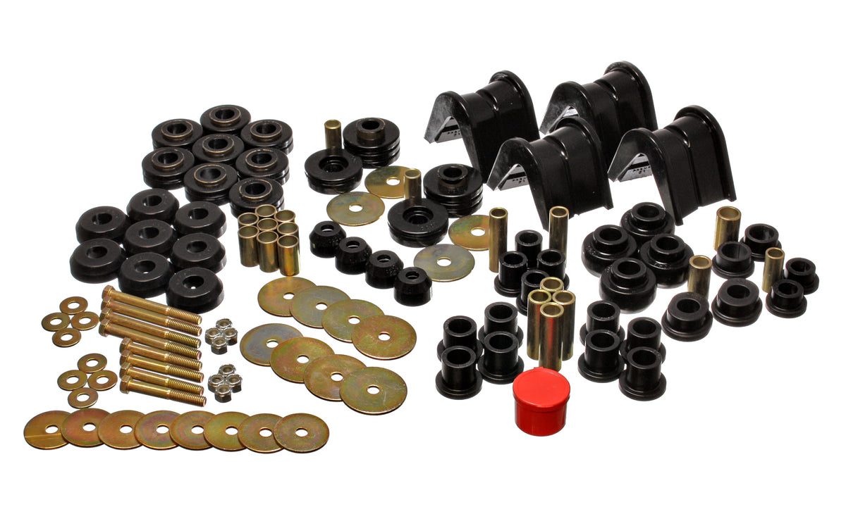 66-77 Ford Bronco 4WD Energy Suspension Incl. 2 Deg. C-Bushing Hyper-Flex System