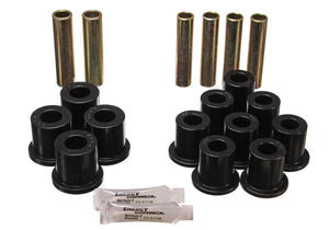 61-96 Ford Bronco/F-150/F-250/F-350 Rear Energy Suspension w / Common Frame Shackle Bushings Leaf Spring Bushing Set