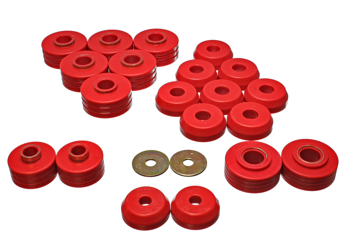 80-96 Ford Bronco Energy Suspension Body Cab Mount Set