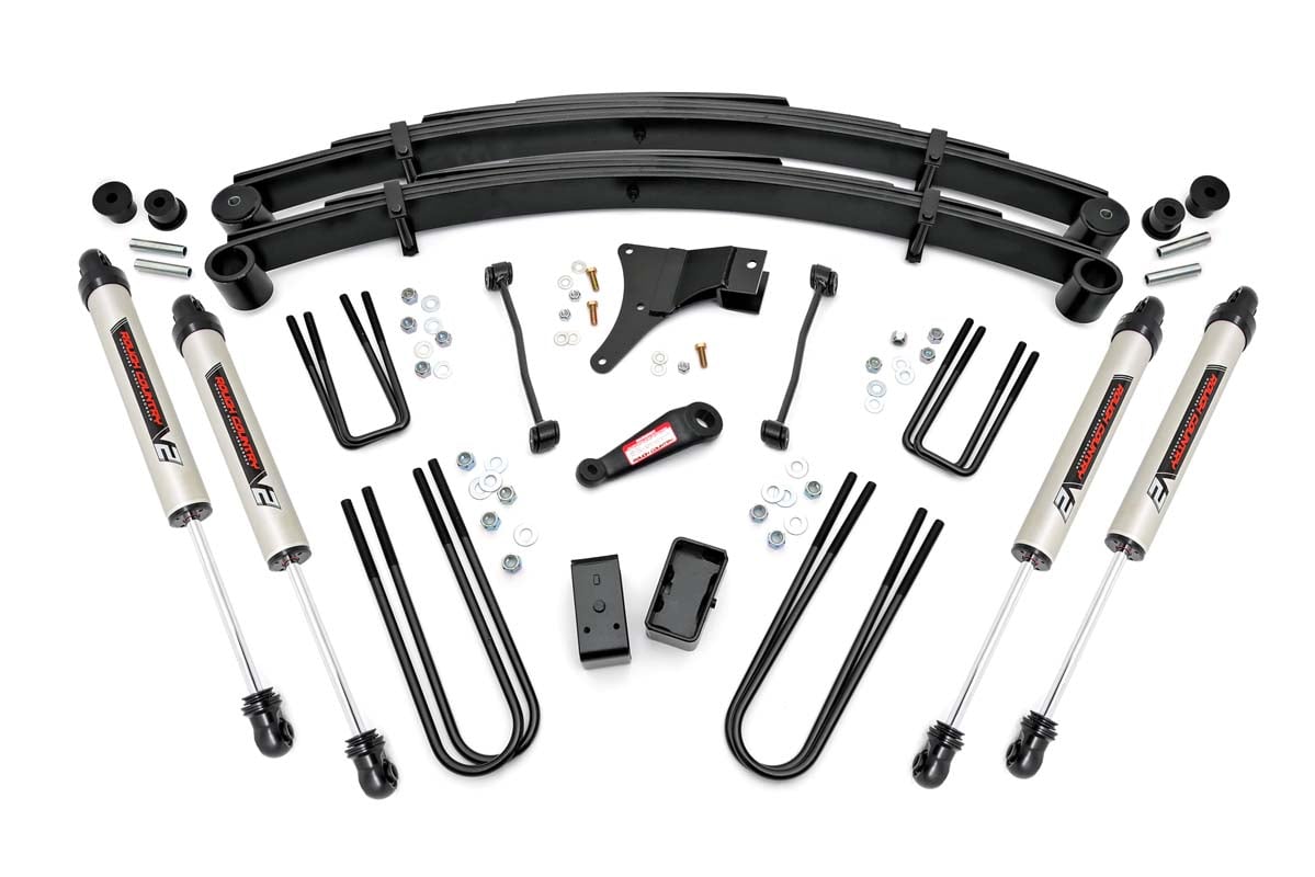 99 Ford F-250/F-350 Super Duty 4WD 4 Inch Lift Kit | Rear Blocks - Rough Country