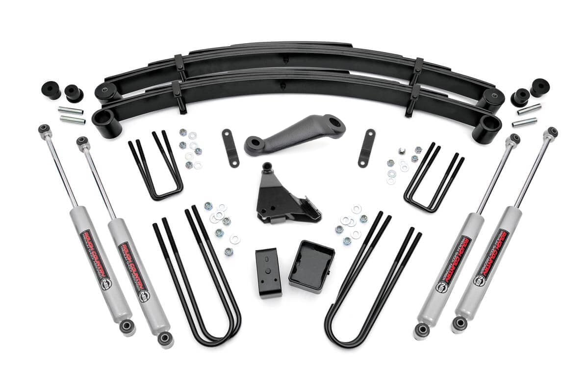 99-04 Ford F-250/F-350 Super Duty 4WD 6 Inch Lift Kit | Rear Blocks - Rough Country