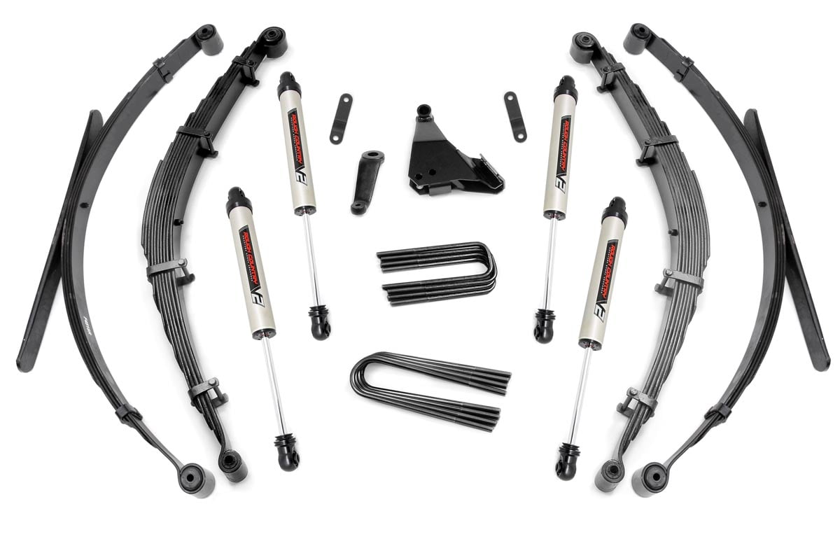 99-04 Ford F-250/F-350 Super Duty 4WD 6 Inch Lift Kit | Rear Springs - Rough Country