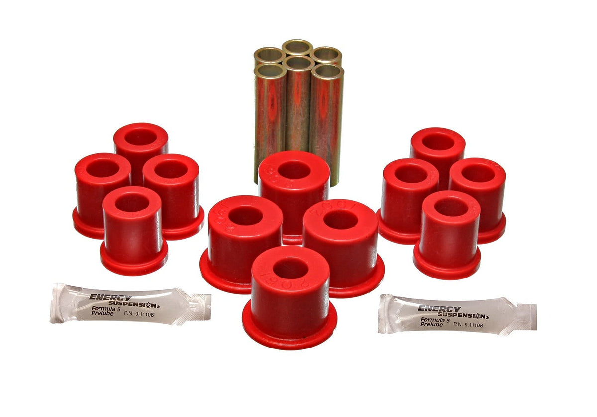 75-92 Ford Bronco II/F-100/Ranger 4WD Rear Energy Suspension Leaf Spring Bushing Set