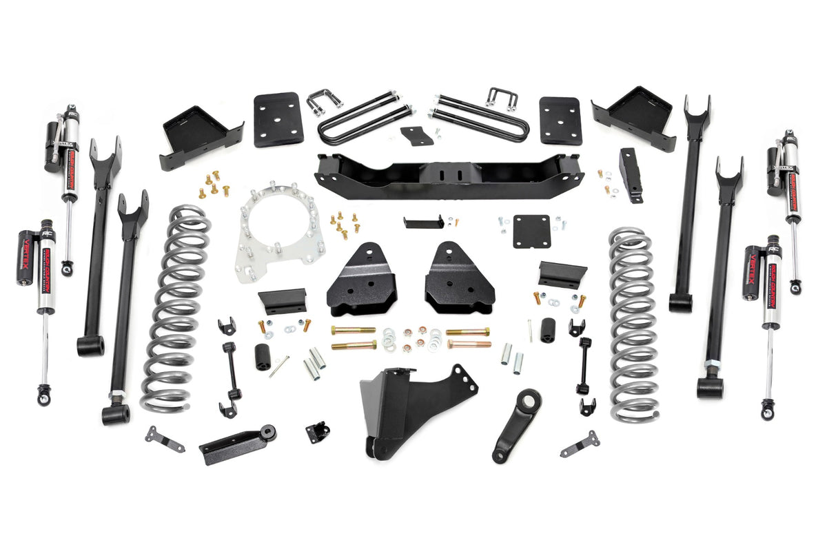 17-22 Ford F-250/F-350 Super Duty 4WD Diesel 6 Inch Lift Kit | 4 Link - Rough Country