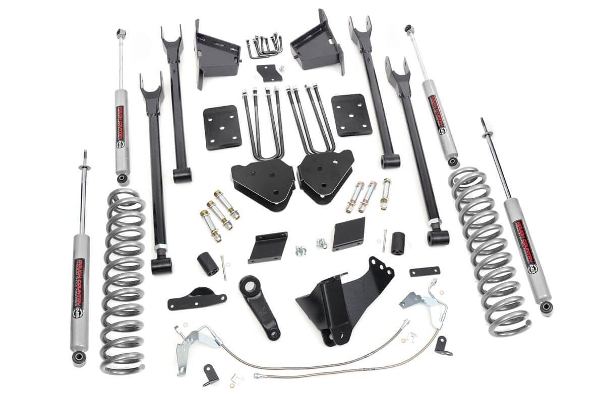 15-16 Ford F-250 Super Duty 4WD 6 Inch Lift Kit | 4 Link - Rough Country