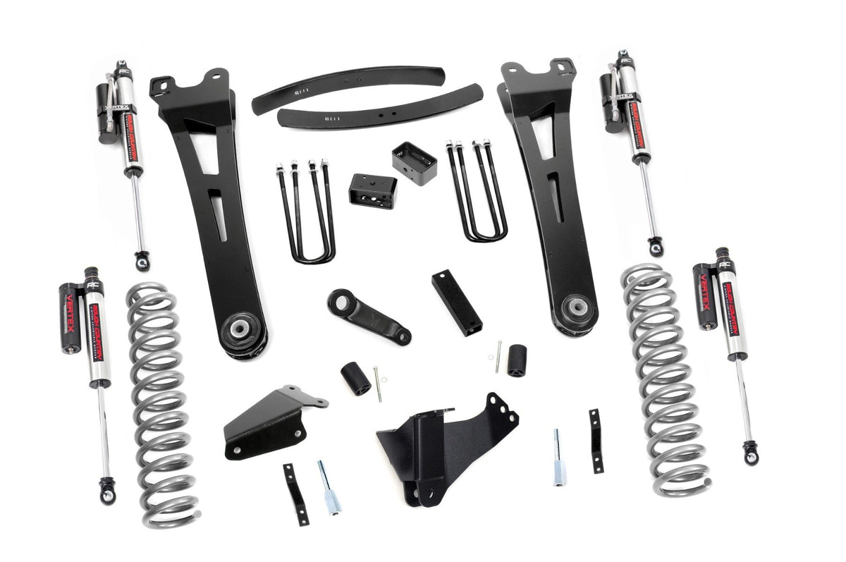 05-07 Ford F-250/F-350 Super Duty 4WD 6 Inch Lift Kit | Radius Arm - Rough Country