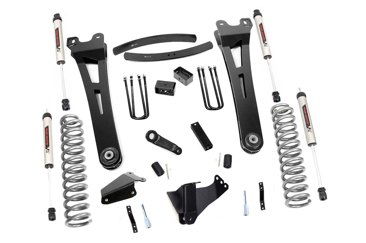 05-07 Ford F-250/F-350 Super Duty 4WD 6 Inch Lift Kit | Radius Arm - Rough Country