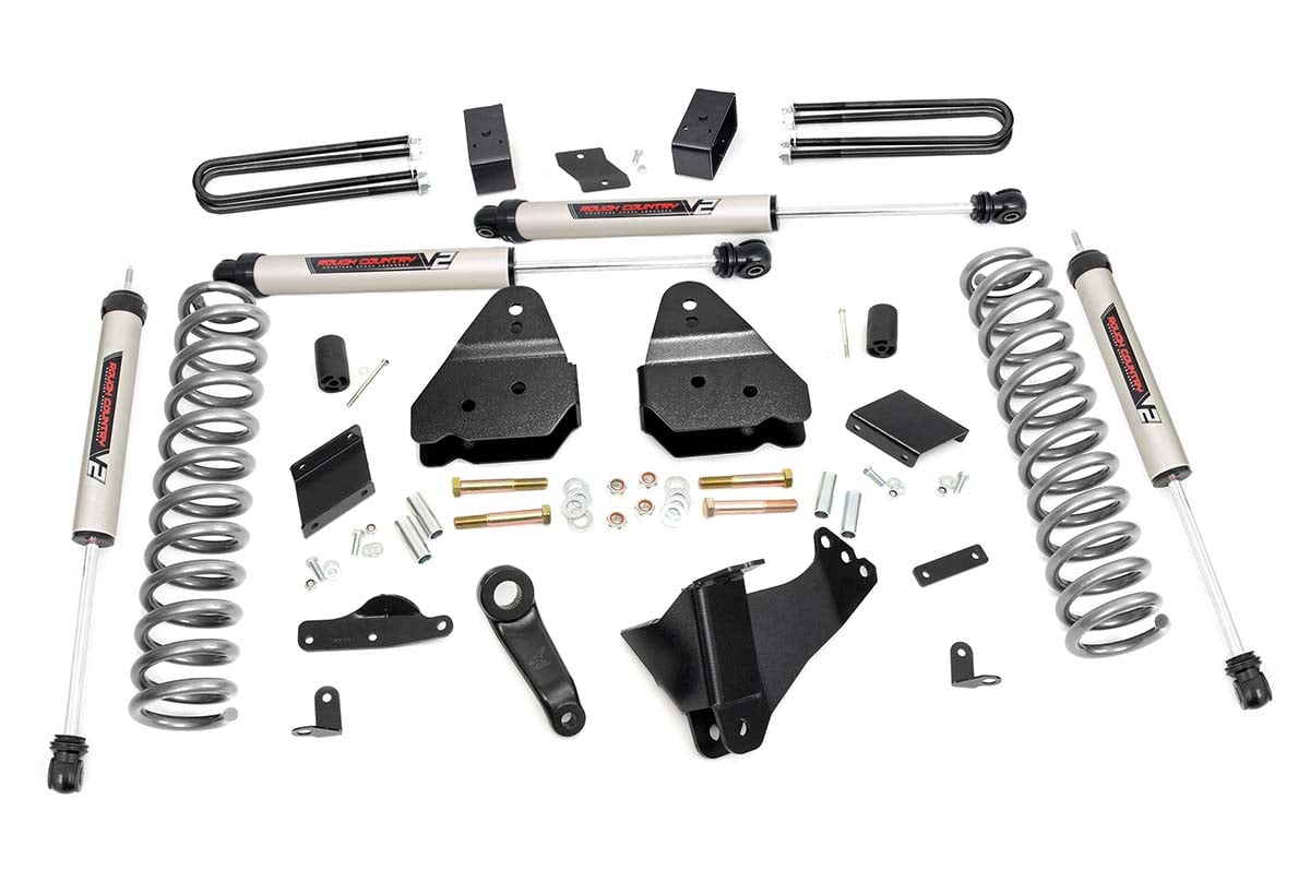 11-14 Ford F-250 Super Duty 4WD 4.5 Inch Lift Kit - Rough Country