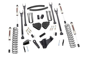 05-07 Ford F-250/F-350 Super Duty 4WD 6 Inch Lift Kit | 4 Link - Rough Country