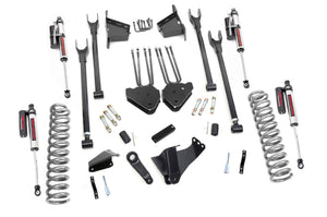 05-07 Ford F-250/F-350 Super Duty 4WD 8 Inch Lift Kit | 4 Link | Rear Blocks - Rough Country