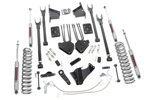 08-10 Ford F-250/F-350 Super Duty 4WD 8 Inch Lift Kit | 4 Link - Rough Country