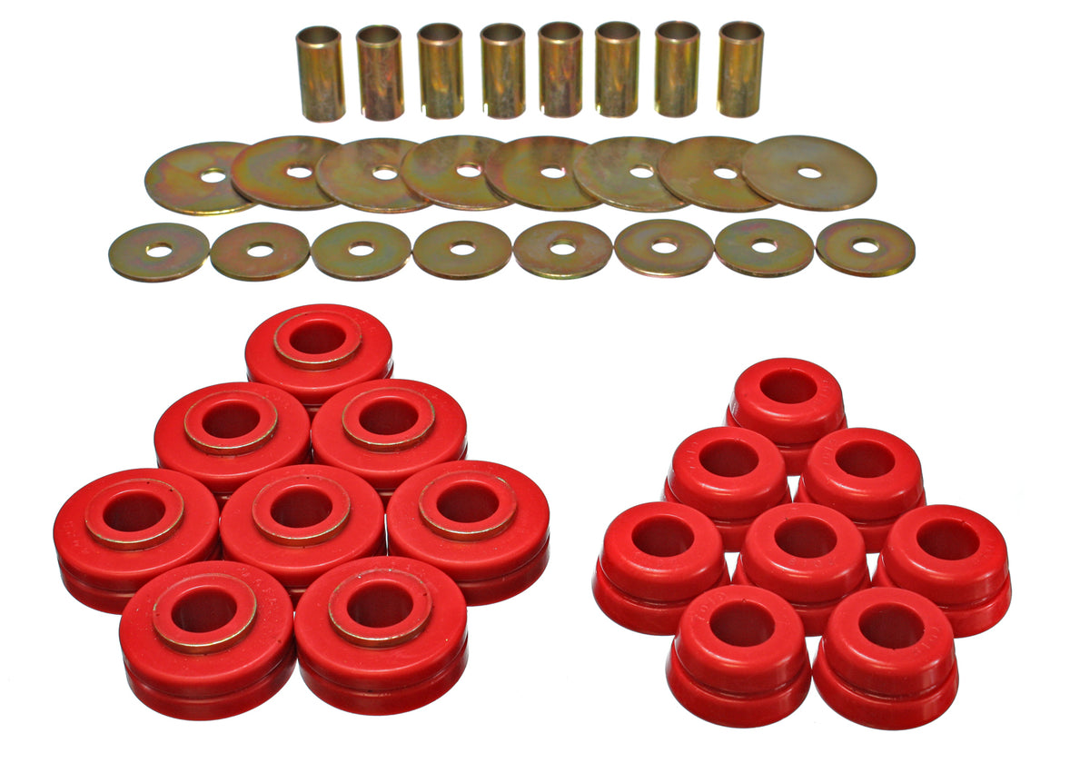 72-80 International Scout II Energy Suspension Body Mount Set