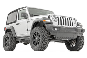 18-23 Jeep Wrangler JL 4WD 3.5 Inch Lift Kit | C/A Drop | FR D/S - Rough Country