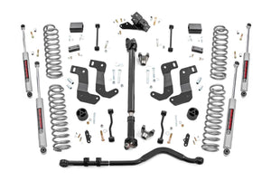 24-26 Jeep Wrangler Unlimited 4WD 3.5 Inch Lift Kit | C/A Drop | FR D/S - Rough Country