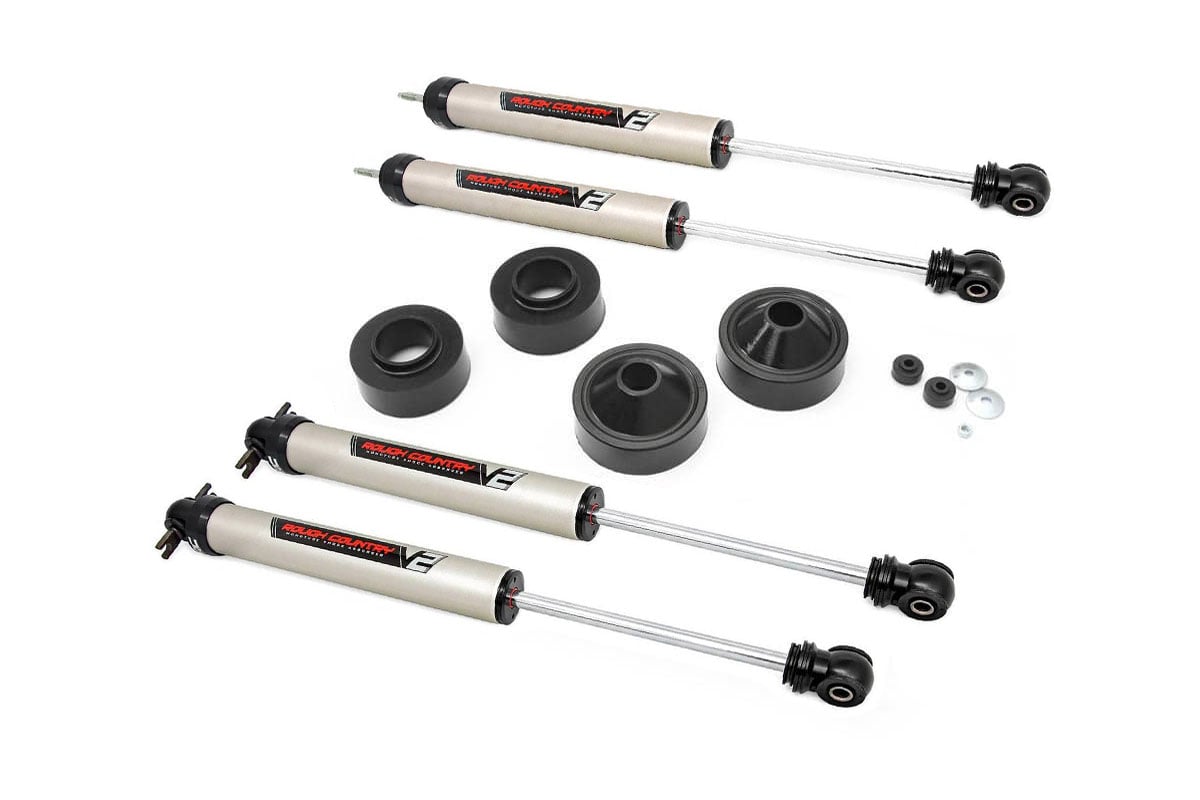 07-18 Jeep Wrangler JK/07-18 Wrangler Unlimited 1.75 Inch Lift Kit - Rough Country