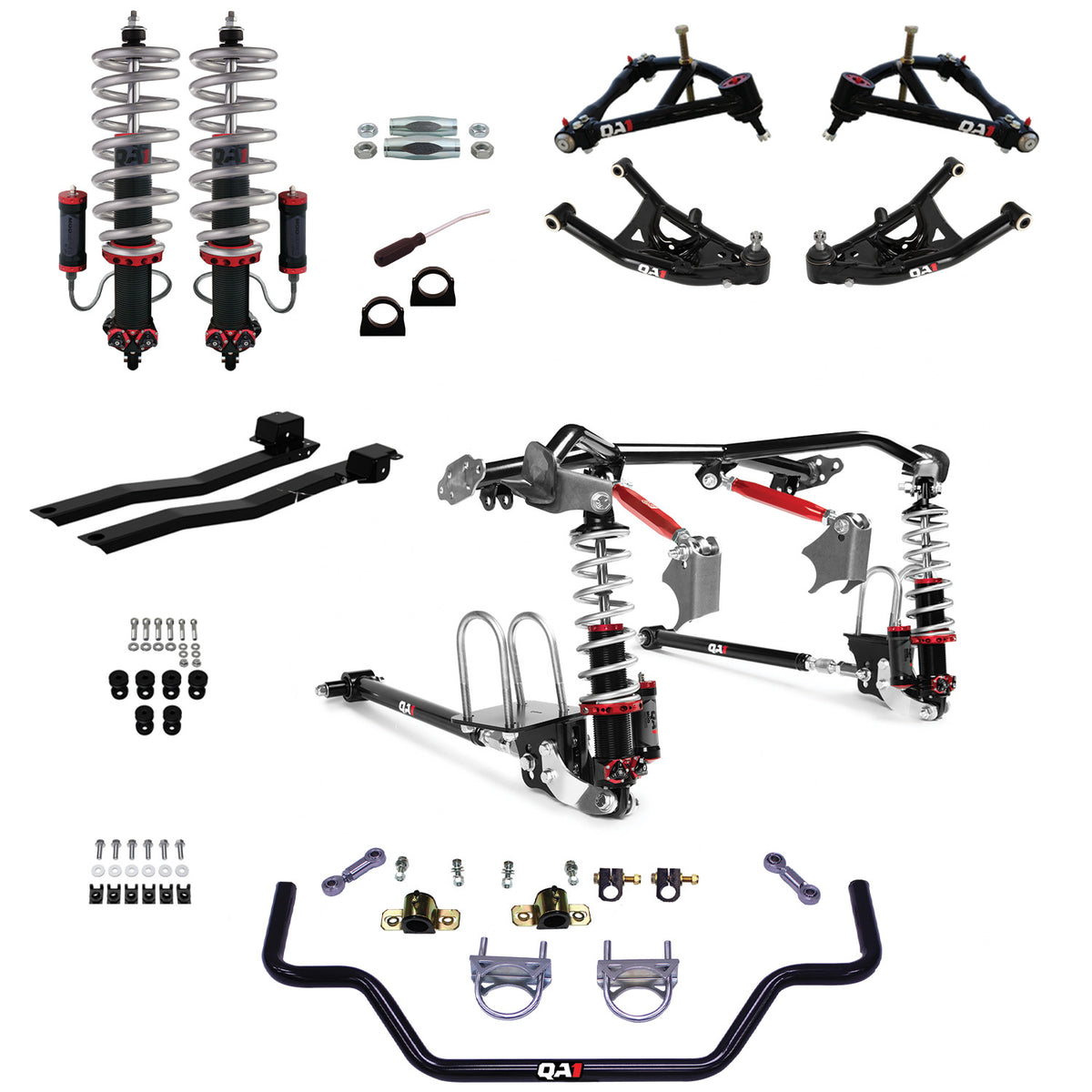 QA1 QA1 Level 3 Drag Kit | 1967-1969 Chevrolet Camaro - Level 3, Drag Kit