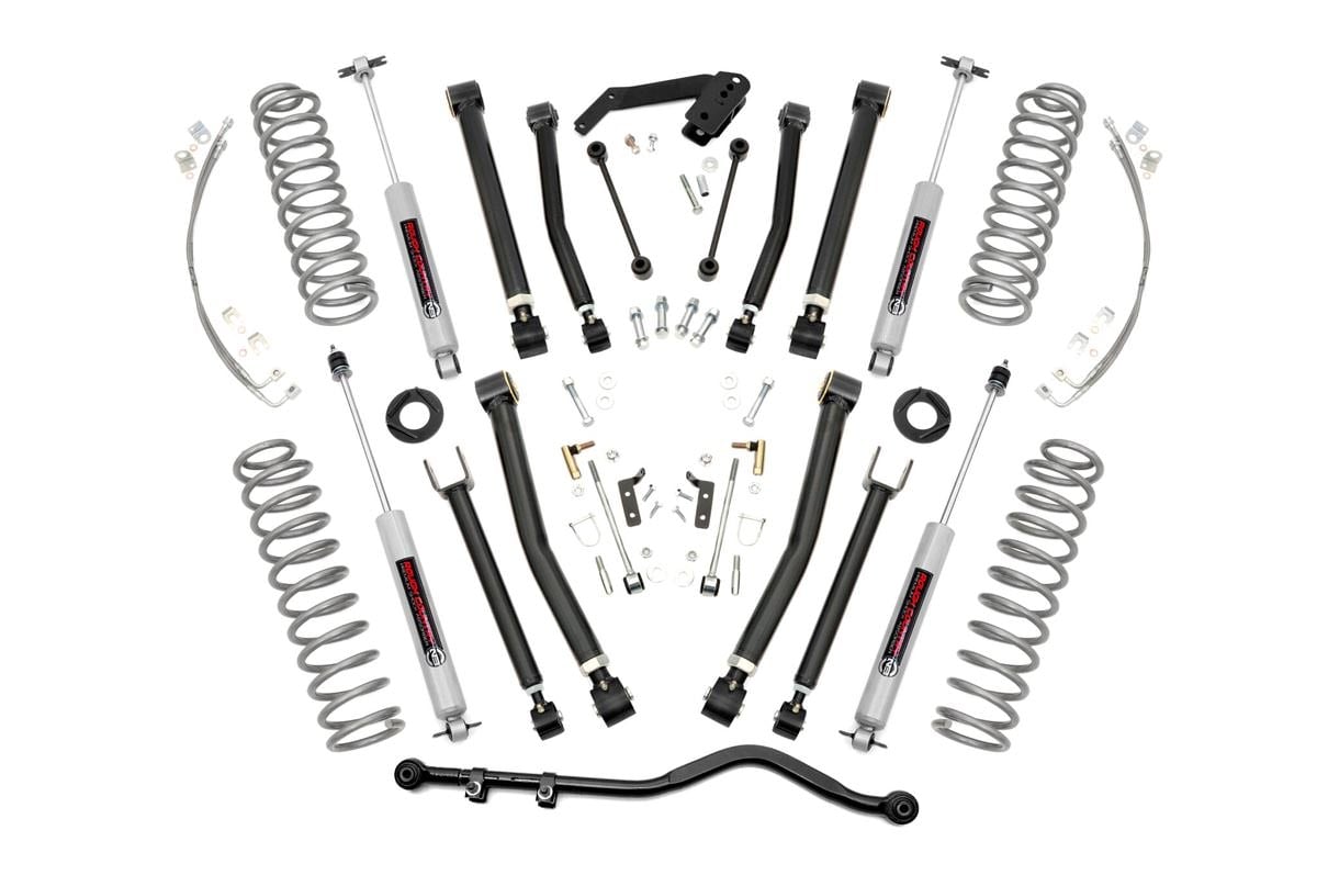 07-18 Jeep Wrangler Unlimited 2WD/4WD 4 Inch Lift Kit | X-Series - Rough Country