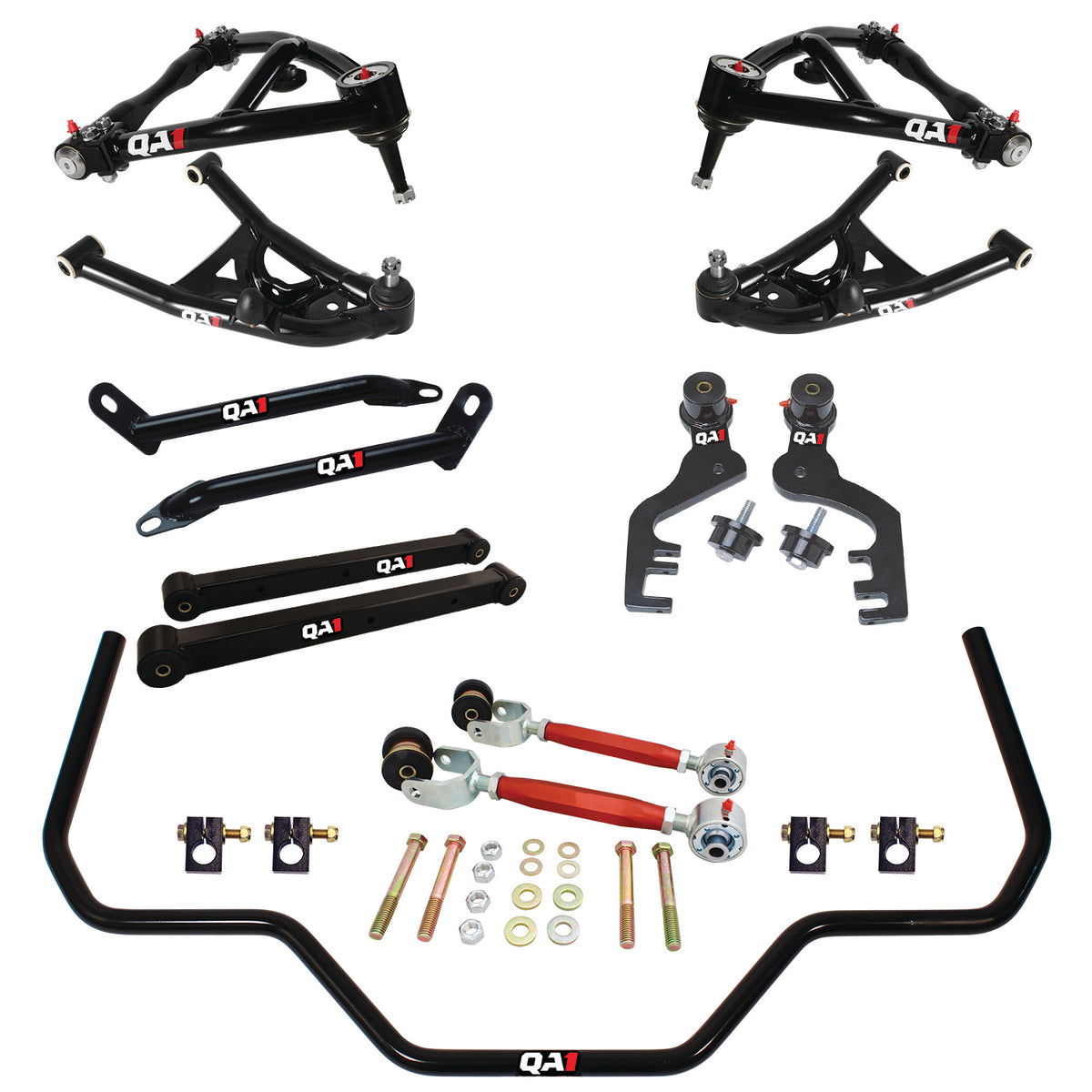 QA1 Drag Suspension Kit | 1970-1972 Chevrolet Monte Carlo - Level 1, W/O Shocks