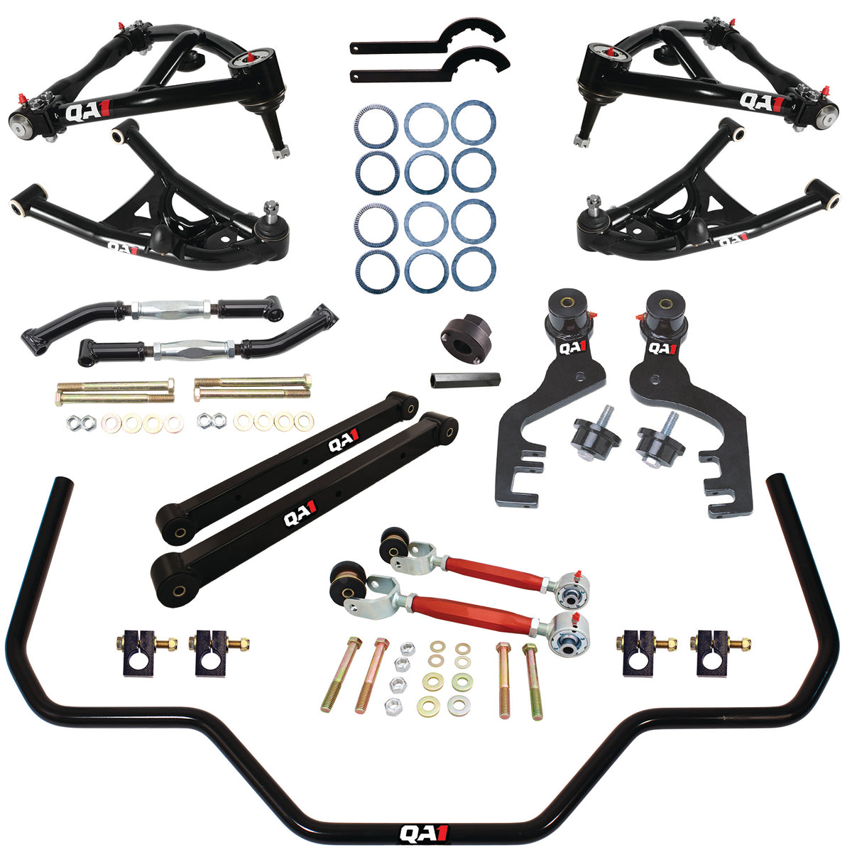 QA1 Drag Suspension Kit | 1970-1972 Chevrolet Monte Carlo - Level 2, W/O Shocks