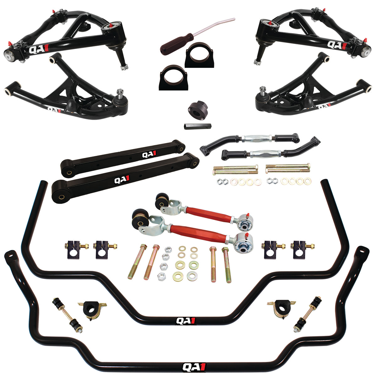 QA1 Handling Suspension. | 1970-1972 Chevrolet Monte Carlo - Level 3, W/O Shocks