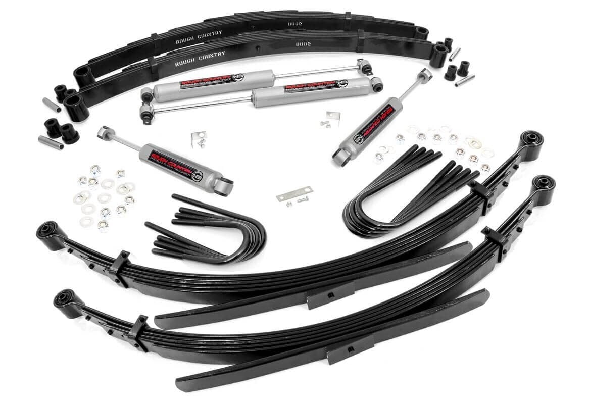 69-72 Chevy/GMC C10/K10 C15/K15 Truck/Half-Ton Suburban 4 Inch Lift Kit | RR Spring - Rough Country